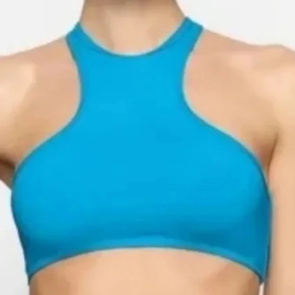 Skims High Neck Swim Top/ Sports Bra